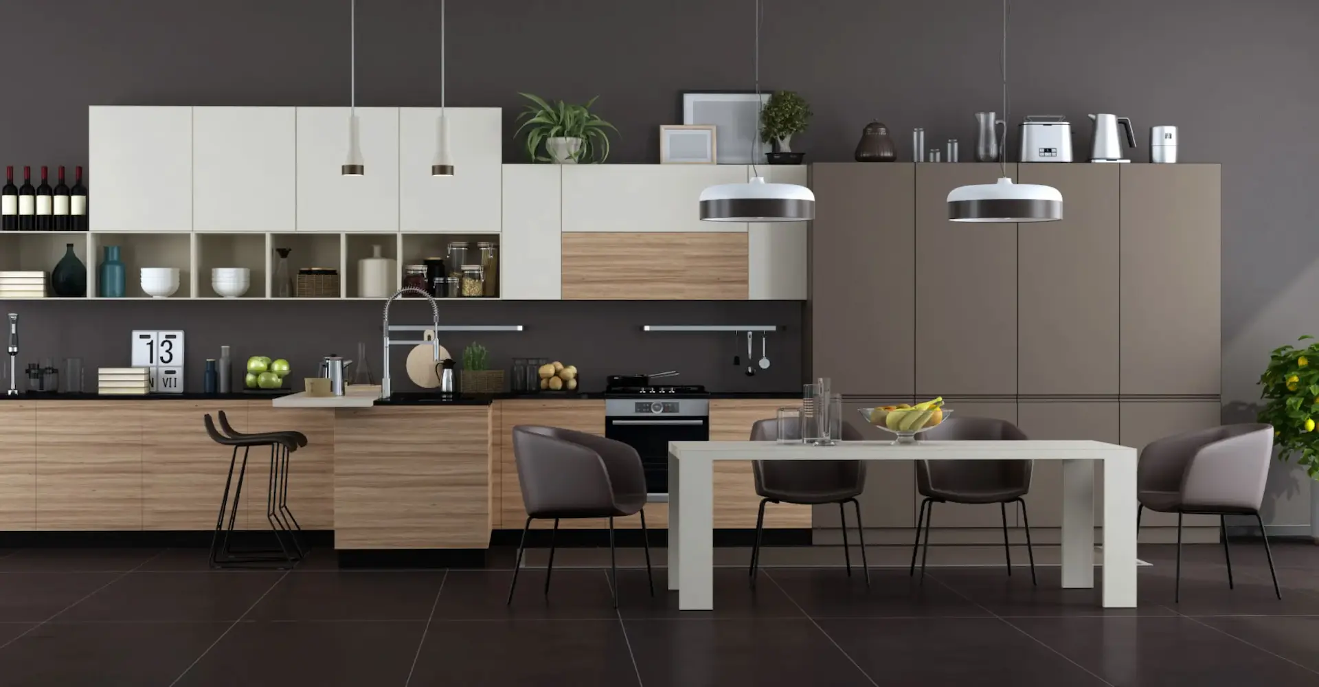 Custom kitchen remodel by OTG Construction